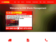 Tablet Screenshot of cdswastemanagement.com